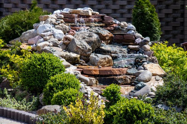 River Rock Landscaping in San Clemente