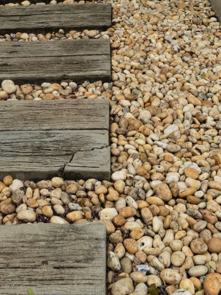 Pea Rock Installation in San Clemente